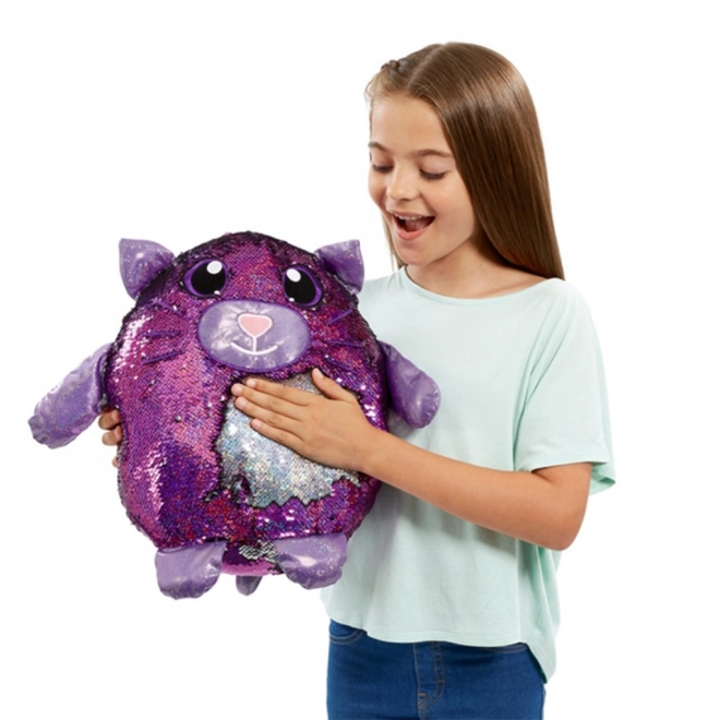 Velika maskota s ljuskicama Cekinusie Shimmeez 36 cm, mješavina 8 uzoraka