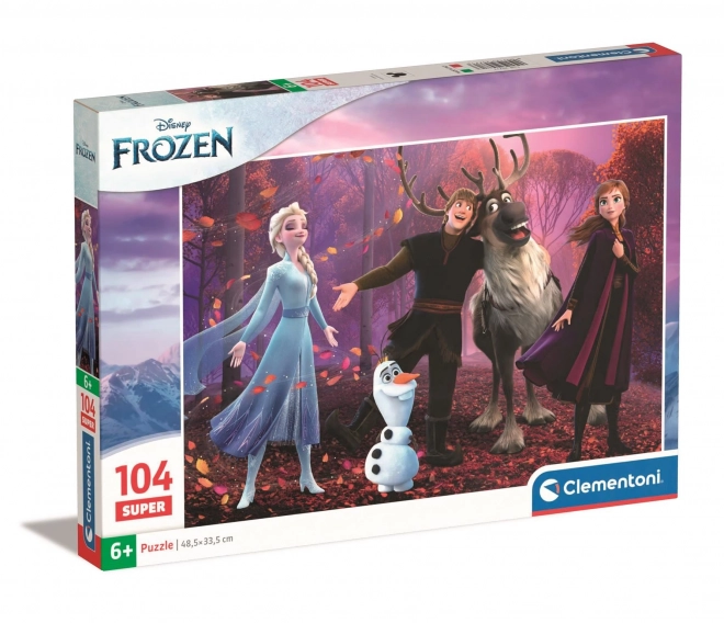 CLEMENTONI Puzzle Ledeno kraljevstvo 104 komada