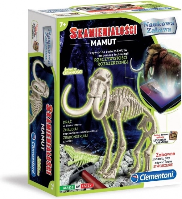 Znanstveni set – fosilije mamuta
