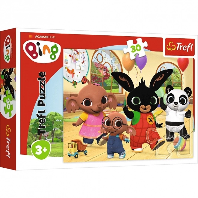 TREFL Puzzle Bing: Zabava 30 komada