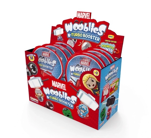 Wooblies magnetne figurice s turbo izbacivačem - 4 cm