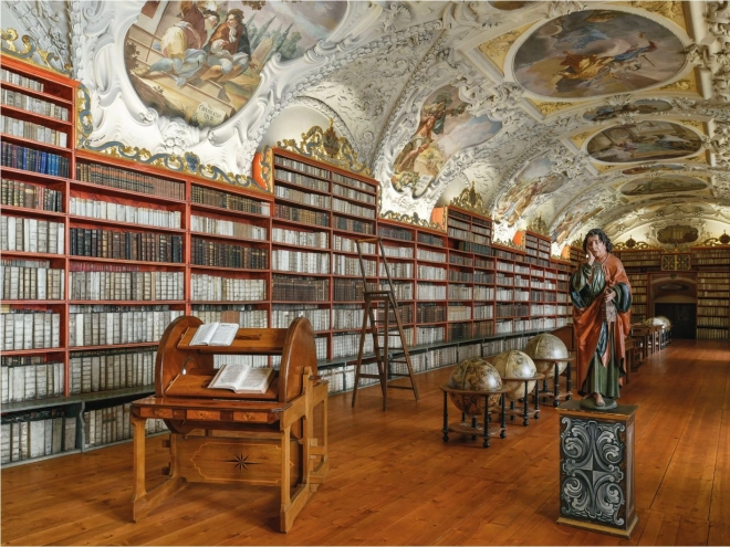Puzzle Teološka dvorana – povijesna knjižnica, 2000 dijelova