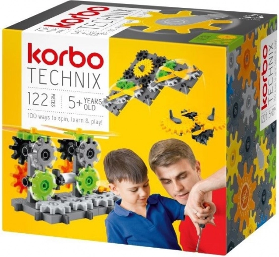 Korbo Technix konstrukcijski set 122 dijelova