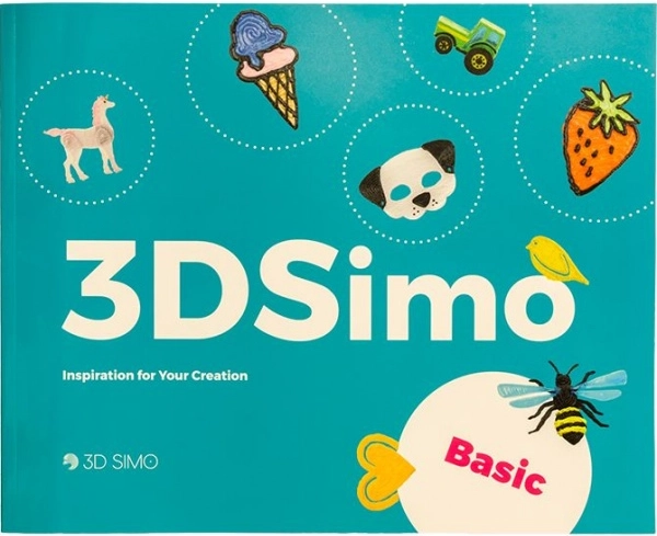 Knjiga za 3D olovke – osnovna (na engleskom)