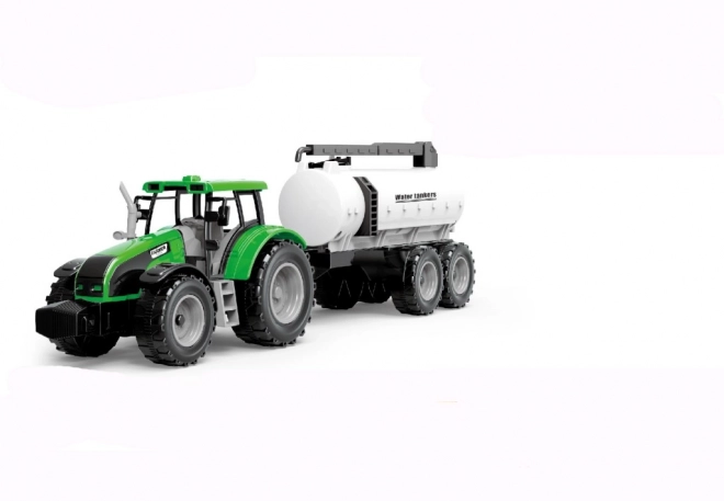Traktor s pogonom na zamašnjak s prikolicom