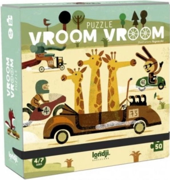 Puzzle Velike utrke Londji - 50 komada