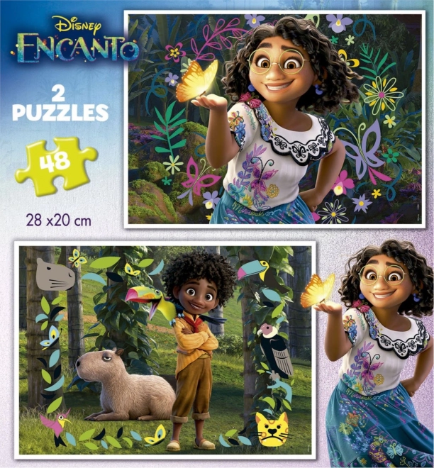 Puzzle Encanto 2x48 dijelova