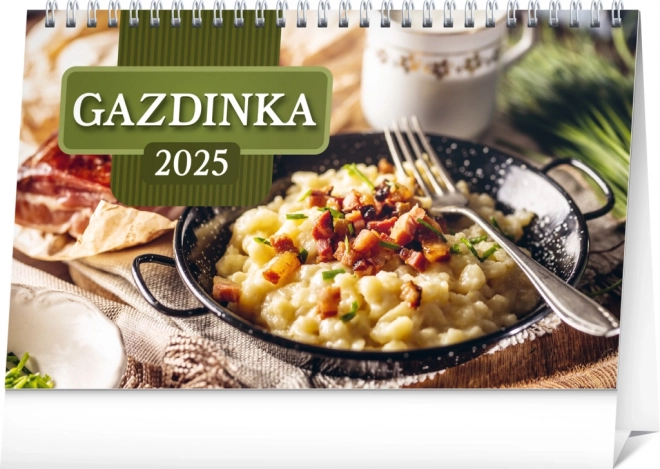 NOTIQUE Stolni kalendar Gazdinka 2025, 23,1 x 14,5 cm