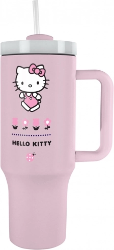 Hello Kitty putni termo lonac sa slamkom 1200 ml