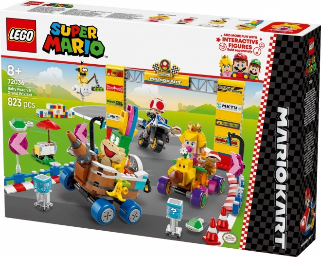 LEGO Super Mario Baby Peach i Grand Prix set