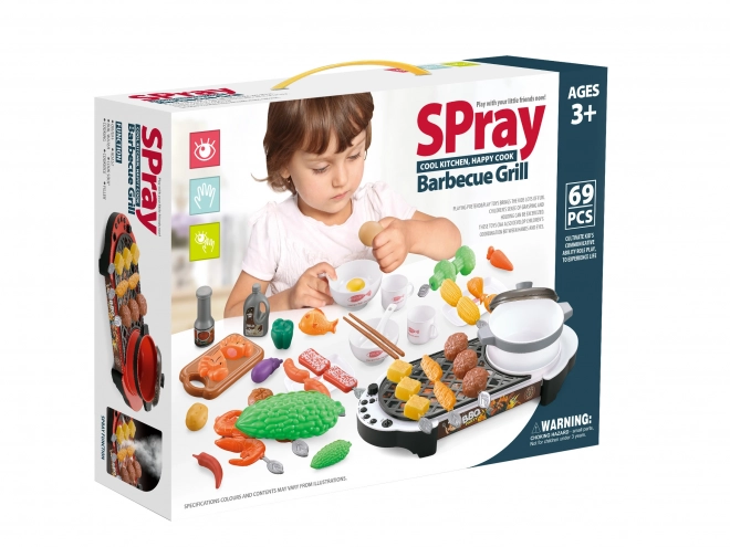 ECOTOYS Roštilj za djecu