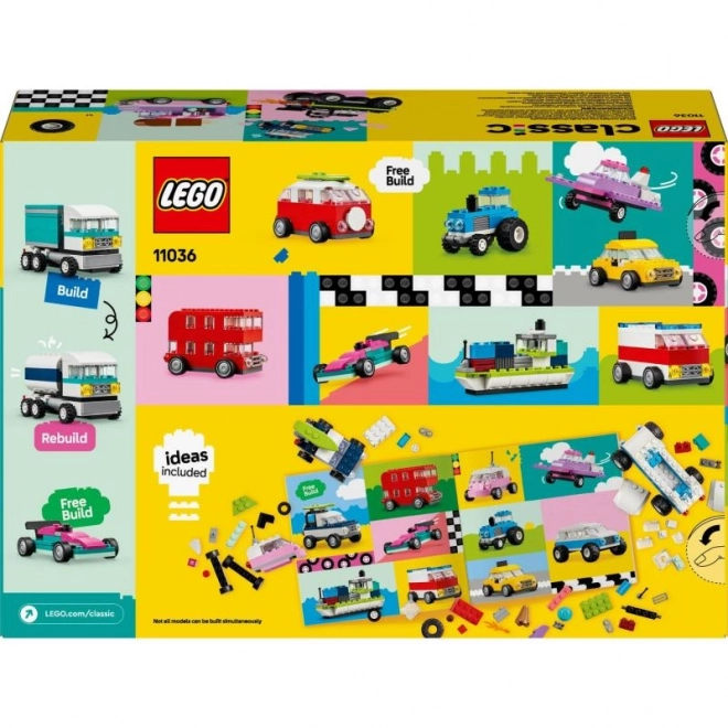 LEGO® Classic 11036 Kreativna vozila