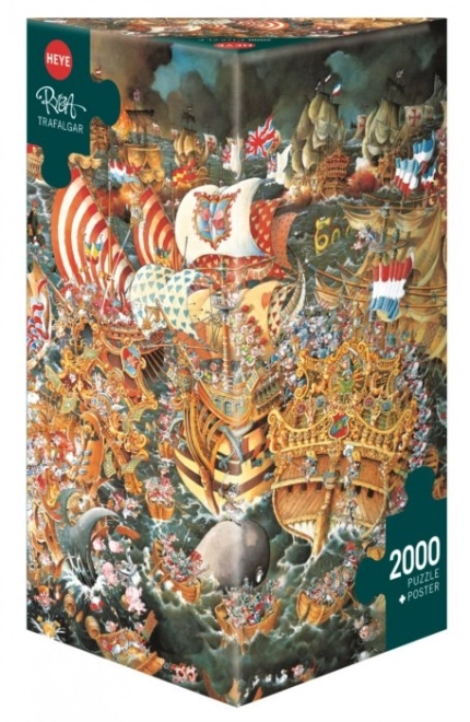 Puzzle Bitka kod Trafalgara 2000 dijelova od HEYE
