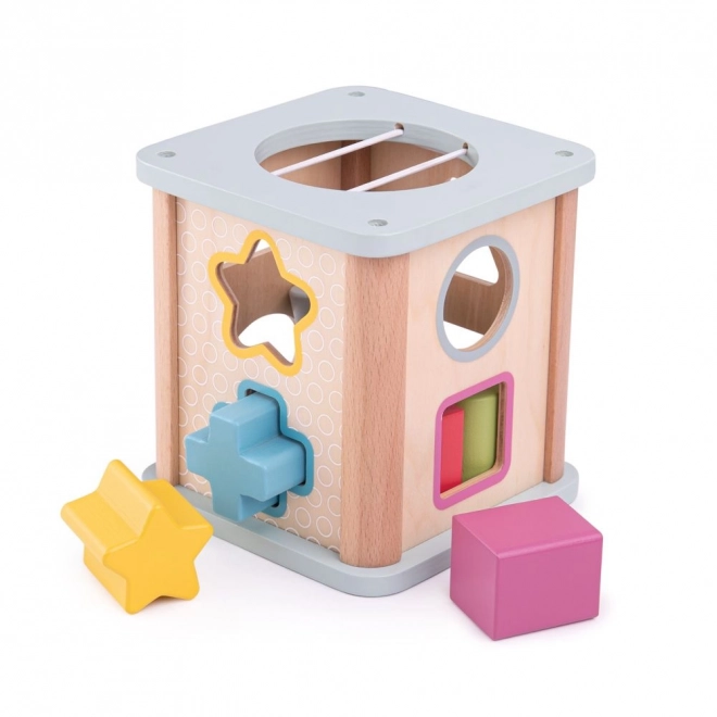 Bigjigs Toys Motorna kocka plava