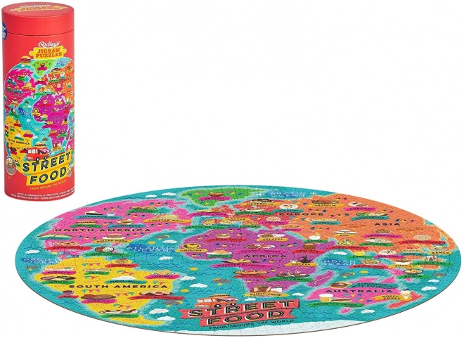 Puzzle za ljubitelje hrane 1000 dijelova Ridley's Games