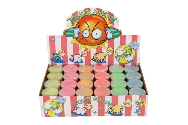Slime - masa 80g koja prdi 6x5cm mix vrsta 6 boja 24 kom u kutiji