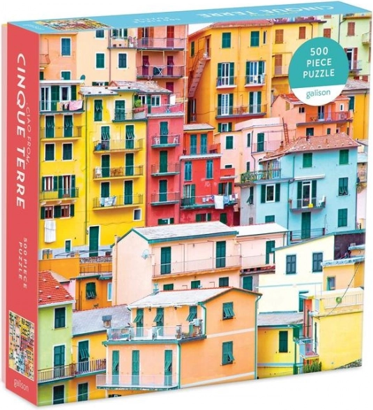Puzzle Galison Pozdrav iz Cinque Terrea 500 dijelova