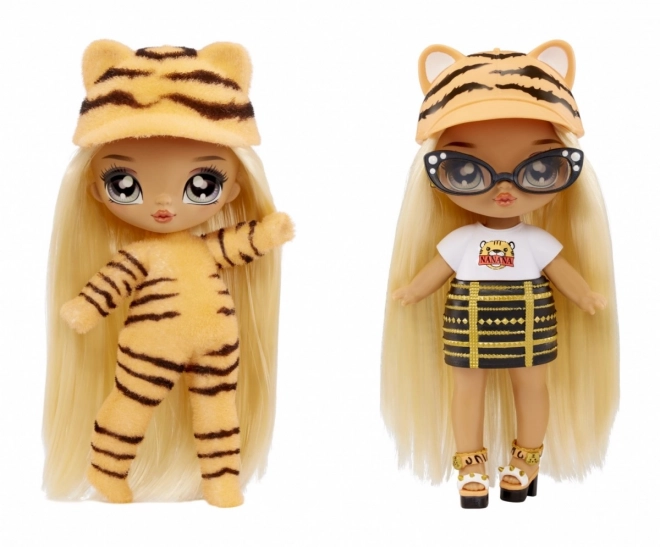 Na! Na! Na! Tiger Girl Lijepo Fuzzy Iznenađenje