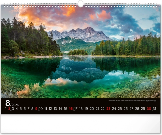 Zidni kalendar Krajine 2026