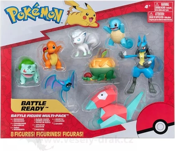 Set od 8 Pokémon figurica