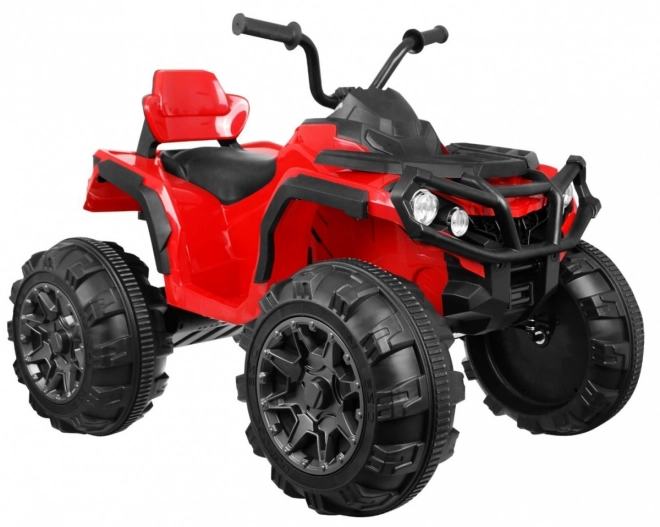 Četverokotač ATV 2,4GHz na baterije za djecu Crvena + Daljinski upravljač + EVA kotači + MP3 radio + Polagani start