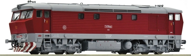 Dizel lokomotiva T 478 1184 Bardotka ČSD