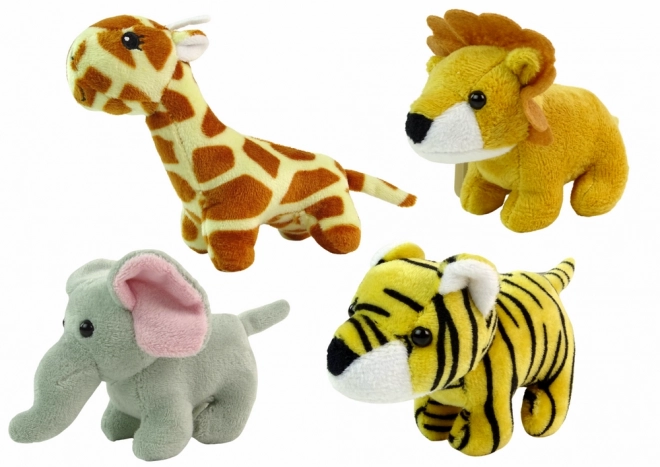 Mini plišane životinje Safari, 4 modela