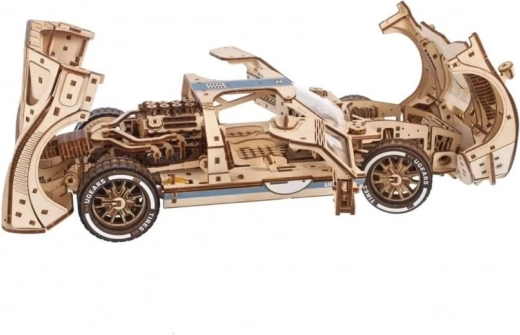 Ugears 3D drvene mehaničke puzzle Endurance Racer