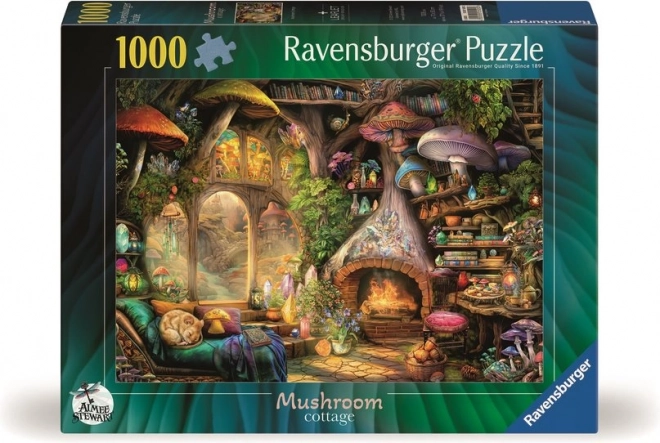 Ravensburger puzzle Kućica od gljiva 1000 dijelova