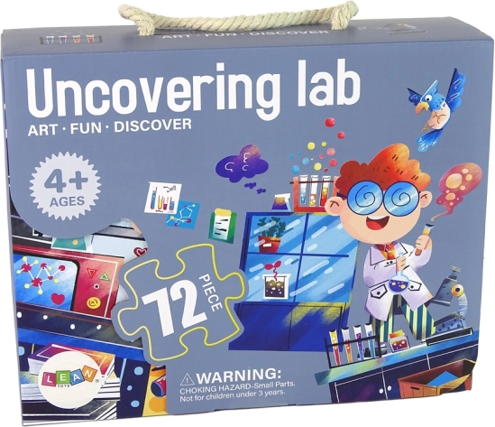 Dječje obrazovne puzzle Laboratorij 72 dijelova