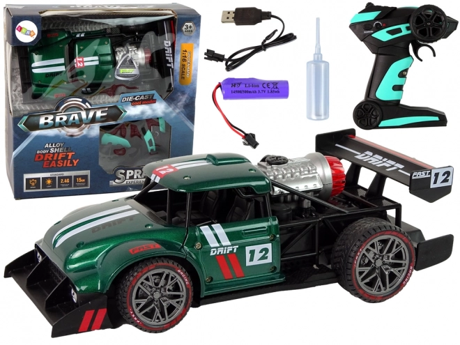 Daljinski upravljan sportski auto R/C 1:16 – zelené