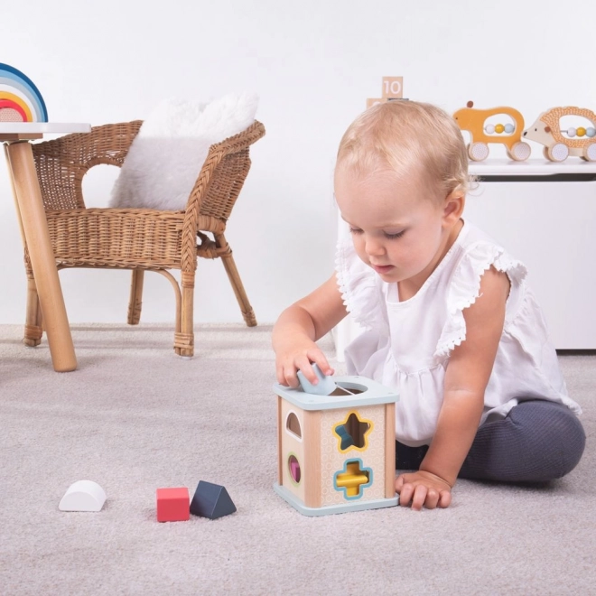 Bigjigs Toys Motorna kocka plava
