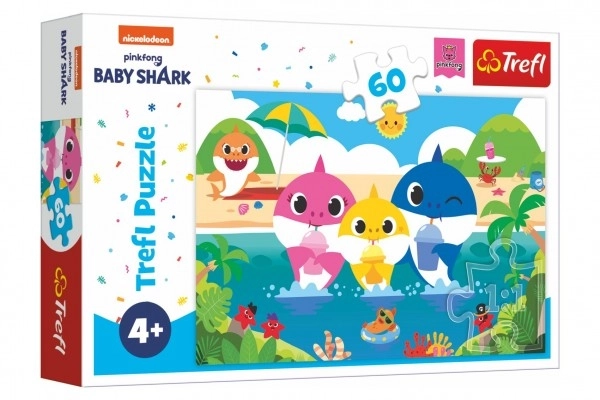 Puzzle - Baby shark 60 komada