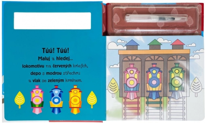 Svojtka & Co. Vodeni bojanke: Vlakovi