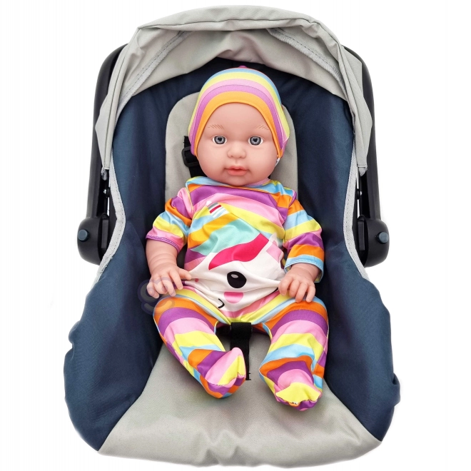 Woopie kraljevska odjeća za lutke jednorog set odijelo kapica 43-46 cm