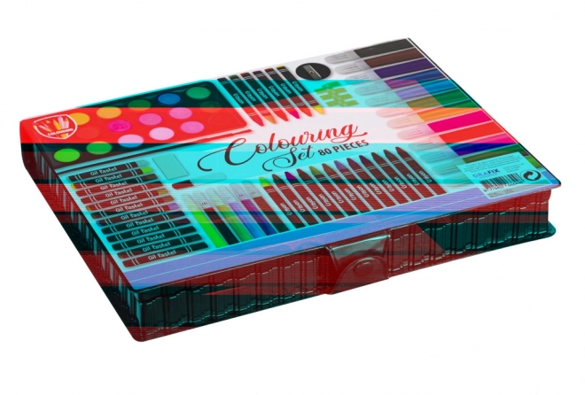 Slikarski set za male slikare 80 kom