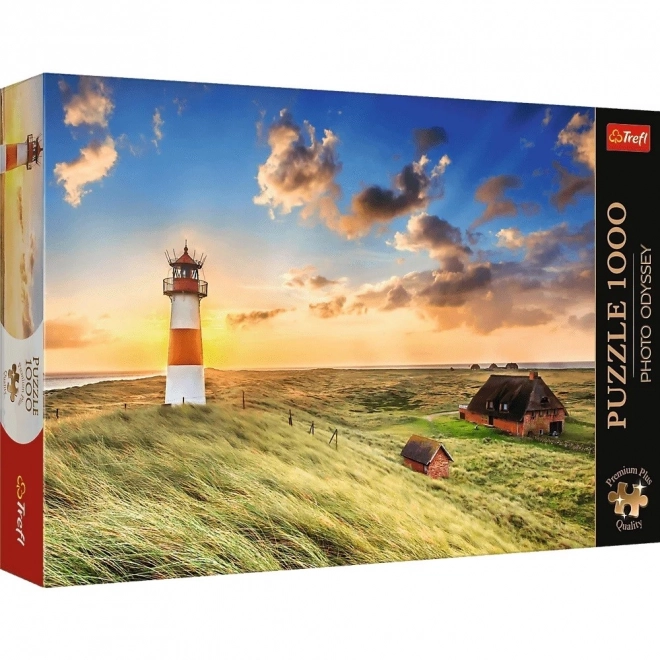 TREFL Puzzle Premium Plus Photo Odyssey: Svjetionik na otoku Sylt 1000 dijelova