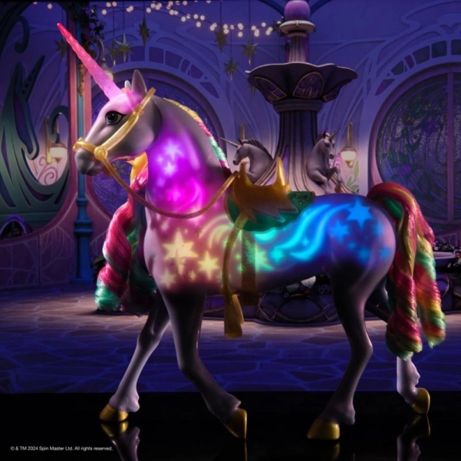 UNICORN ACADEMY SVJETLEĆI JEDNOROG WILDSTAR 24cm