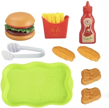 PLEJO set hrane za igru – Hamburger
