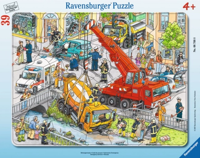 Dječje puzzle Spasilačka akcija 39 dijelova