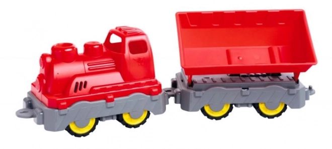 Mini Vlak BIG Power Worker s vagonom 45 cm