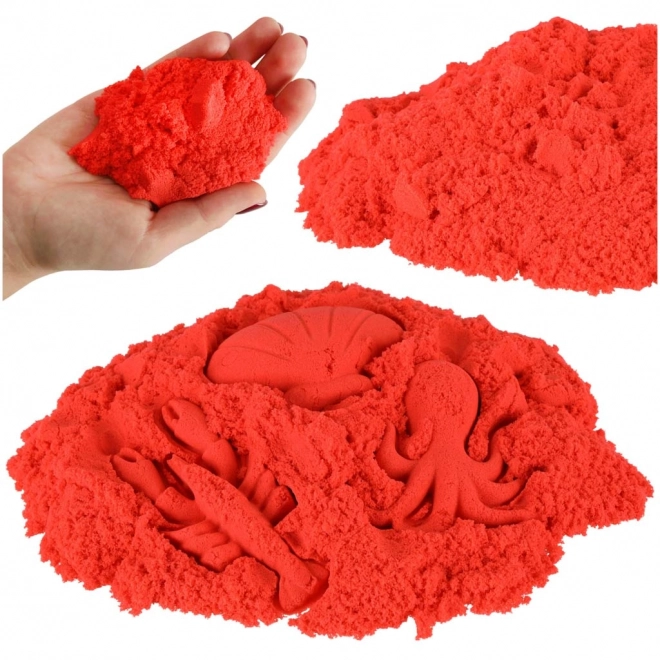 Kinetički pijesak 1kg – Crveni