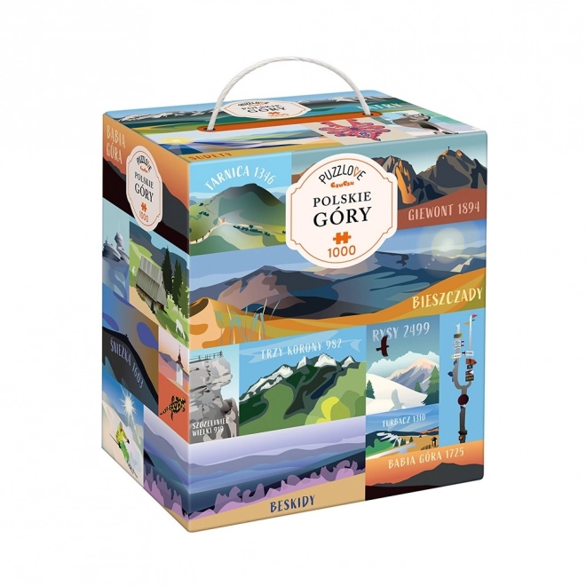 Puzzle Puzzlove Poljske planine 1000 dijelova
