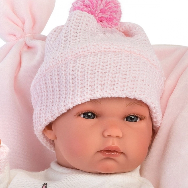 Llorens New Born djevojčica na dekici 35 cm