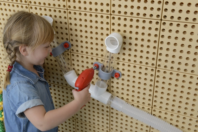 Masterkidz set alata s bušilicom i 8 elemenata za znanstveno-kreativnu ploču STEM