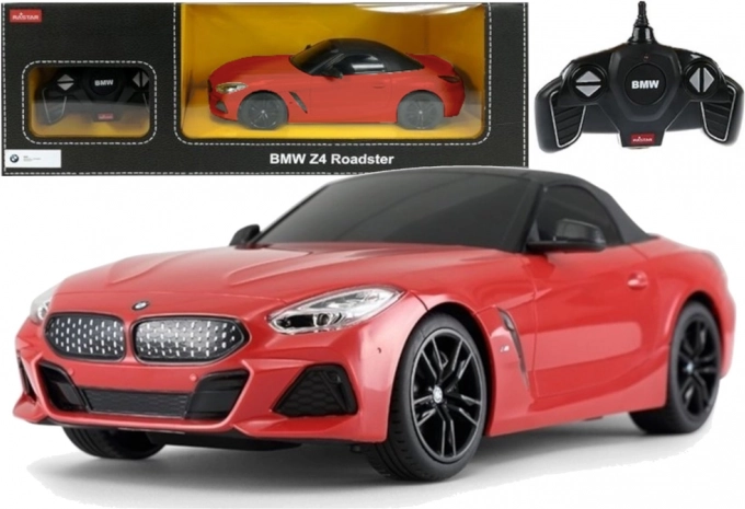 Auto na daljinsko upravljanje BMW Z4 Roadster Rastar 1:18 – Crvena