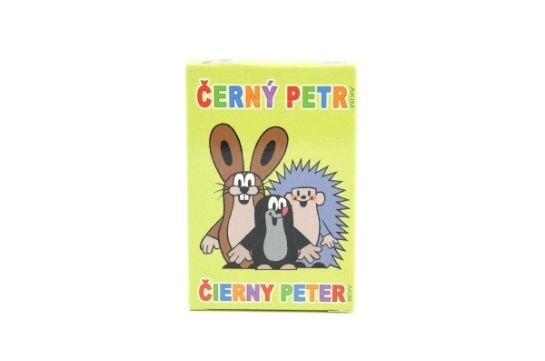 Crni Petar Krtek društvena igra - karte u papirnatoj kutiji 6x9cm