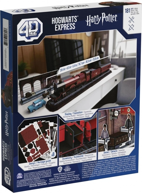 4D Puzzle Hogwarts Express Harry Potter