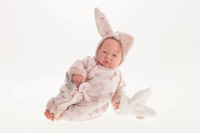Antonio Juan 80110 SWEET REBORN ROĐENA - realistična lutka beba s mekim tekstilnim tijelom - 40 cm