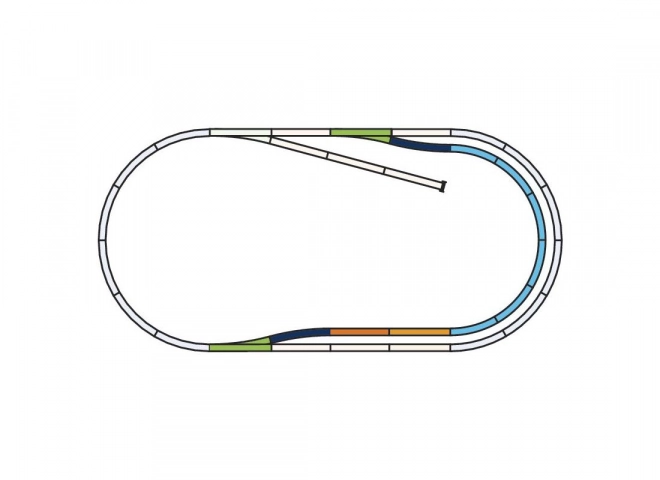 Piko Set kolosijeka C (paralelna pruga) - 55320